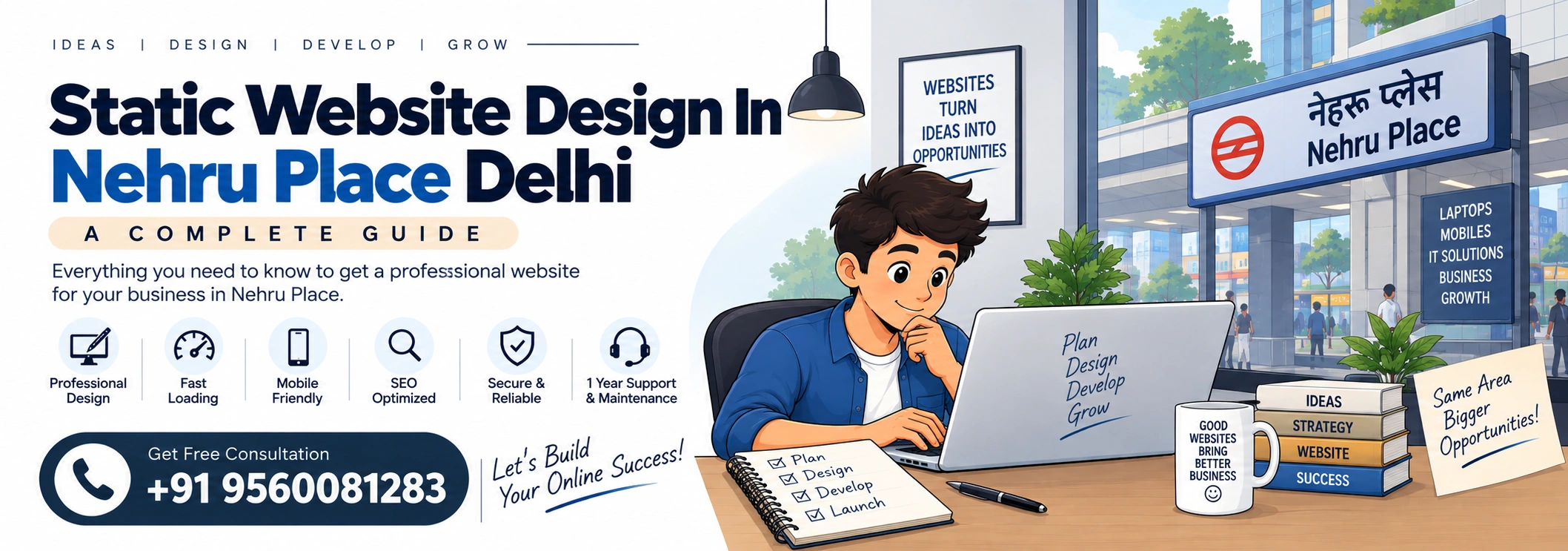 Static Website Design In Nehru Place Delhi A Complete Guide